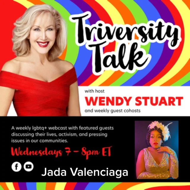 Wendy Stuart Presents TriVersity Talk! Wednesday, February 4th, 2026 7 PM ET With Featured Guest Jada Valenciaga